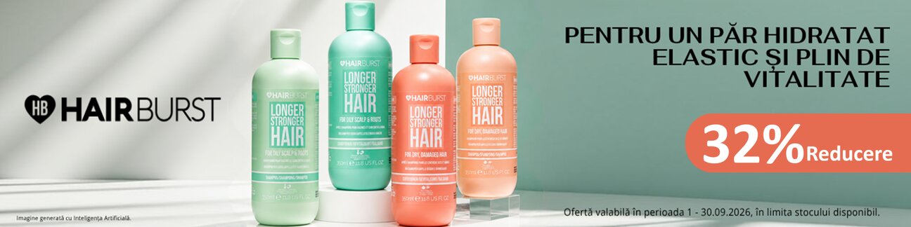 Promotie cu reducere 32% la Hairburst