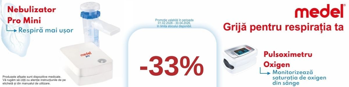 Promotie cu reducere 33% la Medel