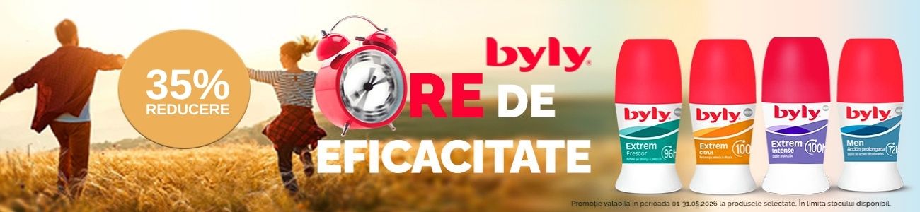 Promotie cu reducere 35% la Byly