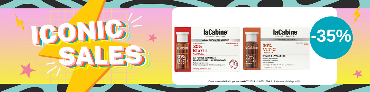 Promotie cu reducere 35% La Cabine - Iconic Sales
