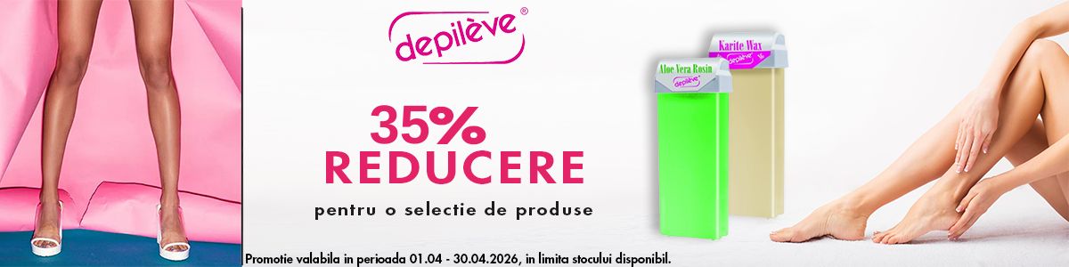 Promotie cu reducere 35% la Depileve