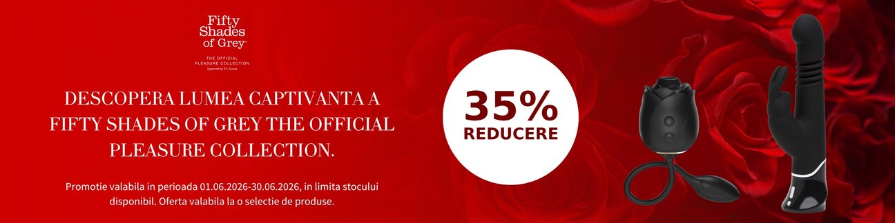 Promotie cu reducere 35% la Fifty Shades of Grey