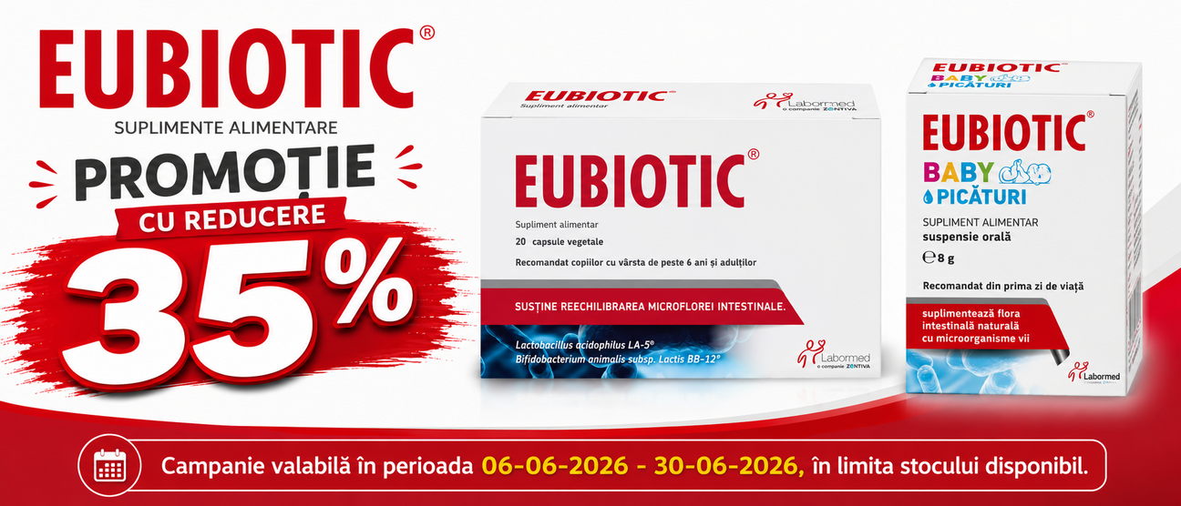 Promotie cu reducere 35% la Labormed - Eubiotic