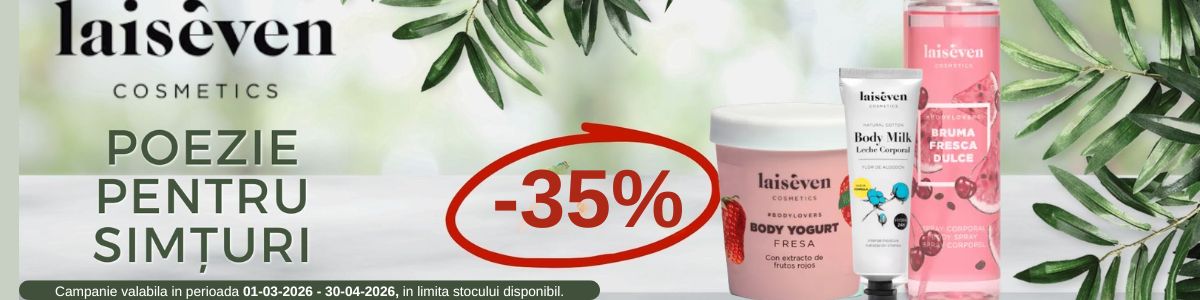 Promotie cu reducere 35% la Laiseven
