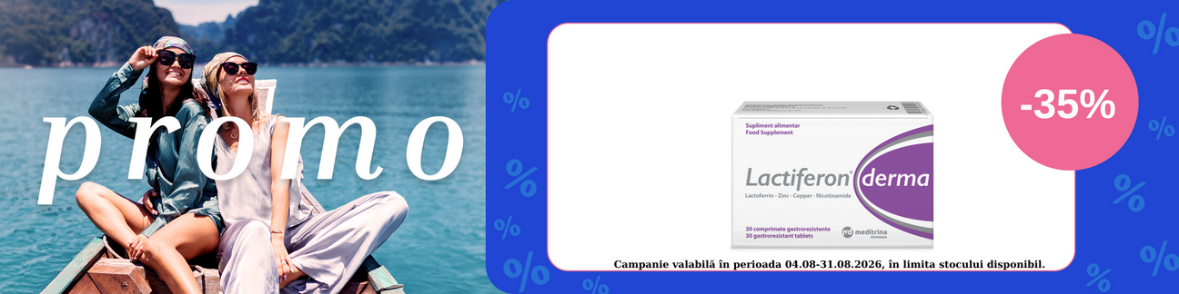 Promotie cu reducere 35% la Meditrina