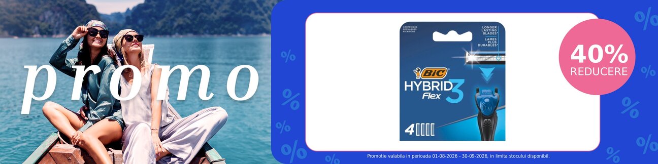 Promotie cu reducere 40% la BIC