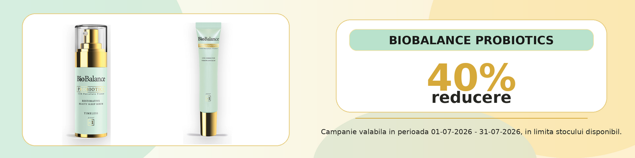 Promotie cu reducere 40% la Bio Balance