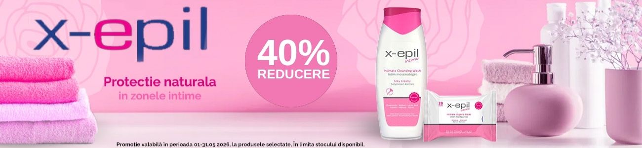 Promotie cu reducere 40% la X-Epil