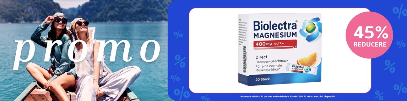 Promotie cu reducere 45% la Biolectra