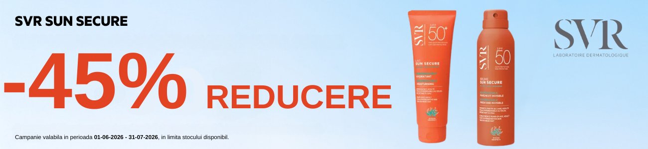 Promotie cu reducere 45% la SVR - Sun Secure