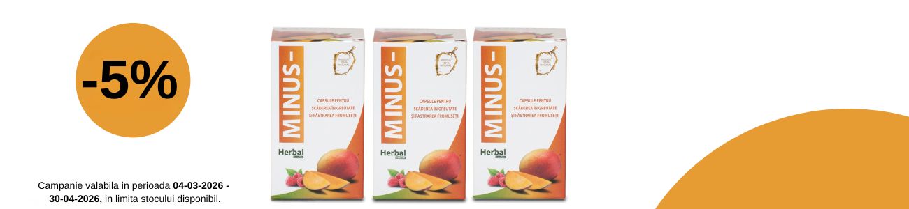 Promotie cu reducere 5% la Herbal New Life
