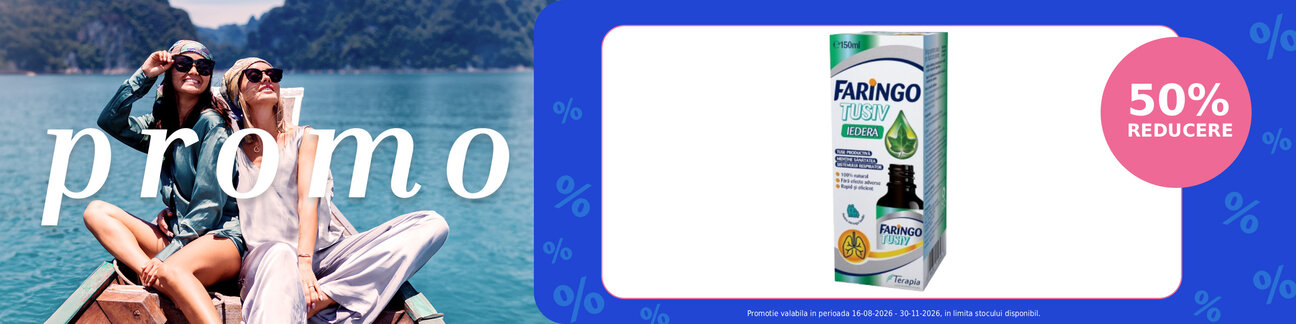 Promotie cu reducere 50% la Faringo Terapia