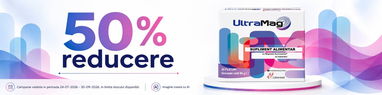 Promotie cu reducere 50% la Labormed
