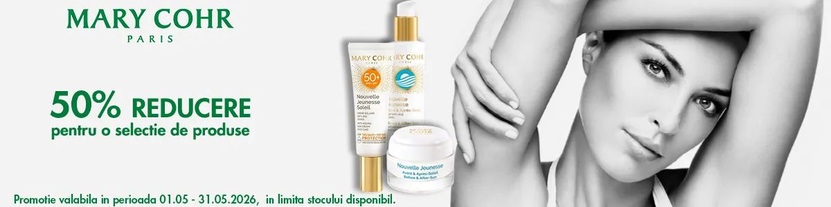 Promotie cu reducere 50% la Mary Cohr