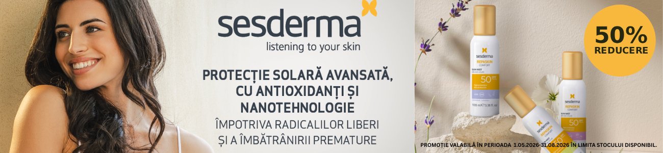Promotie cu reducere 50% la Sesderma 