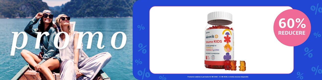 Promotie cu reducere 60% la Zentiva
