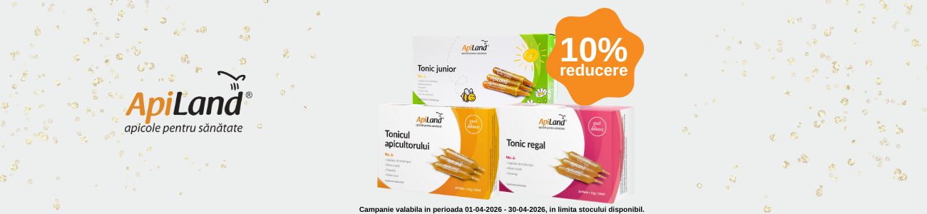 Promotie cu reducere de 10% la Apiland