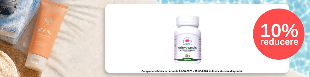 Promotie cu reducere de 10% la Herba Ayurvedica