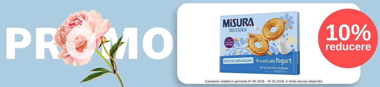 Promotie cu reducere de 10% la Misura
