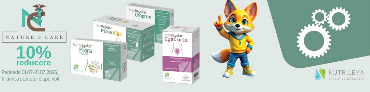 Promotie cu reducere de 10% la Nutriregular