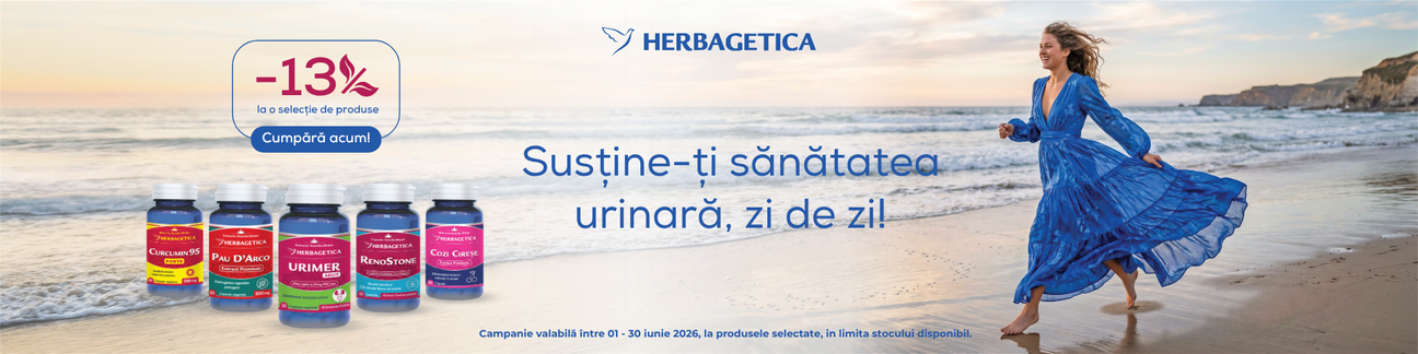 Promotie cu reducere de 13% la Herbagetica