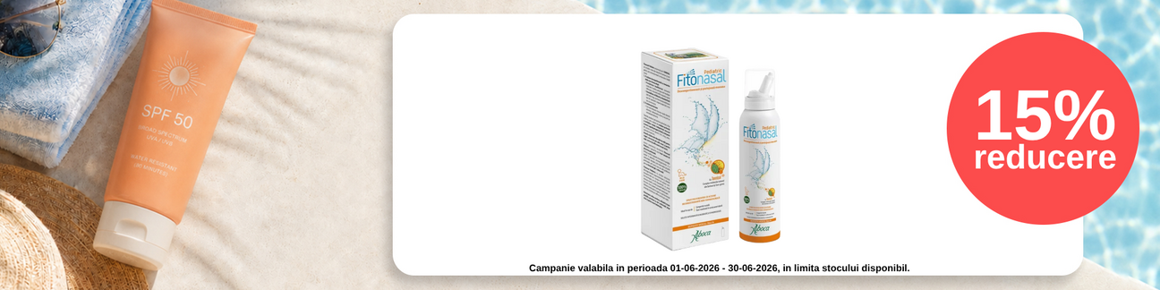 Promotie cu reducere de 15% la Aboca