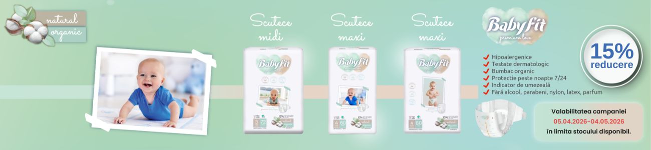 Promotie cu reducere de 15% la Babyfit
