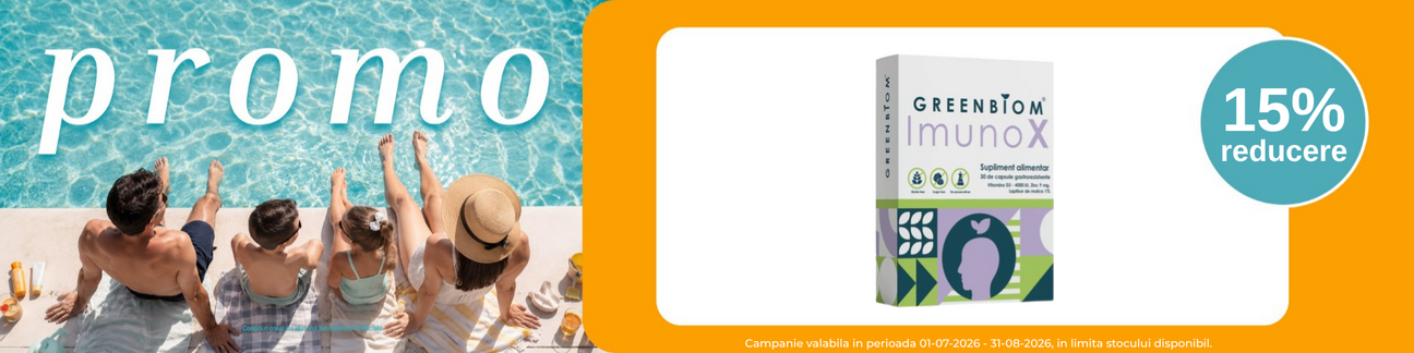 Promotie cu reducere de 15% la Greenbiom