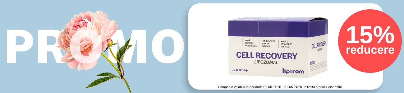 Promotie cu reducere de 15% la Liporom