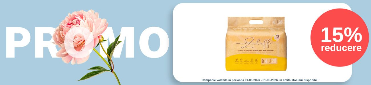 Promotie cu reducere de 15% la Zuluff