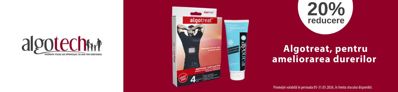 Promotie cu reducere de 20% la Algotreat