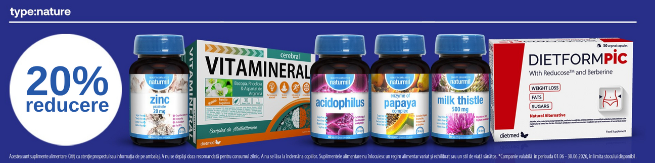 Promotie cu reducere de 20% la Dietmed