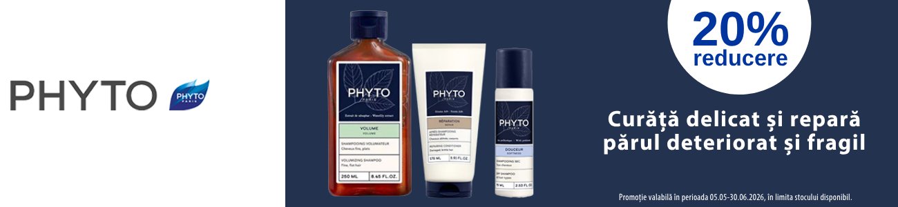 Promotie cu reducere de 20% la Phyto
