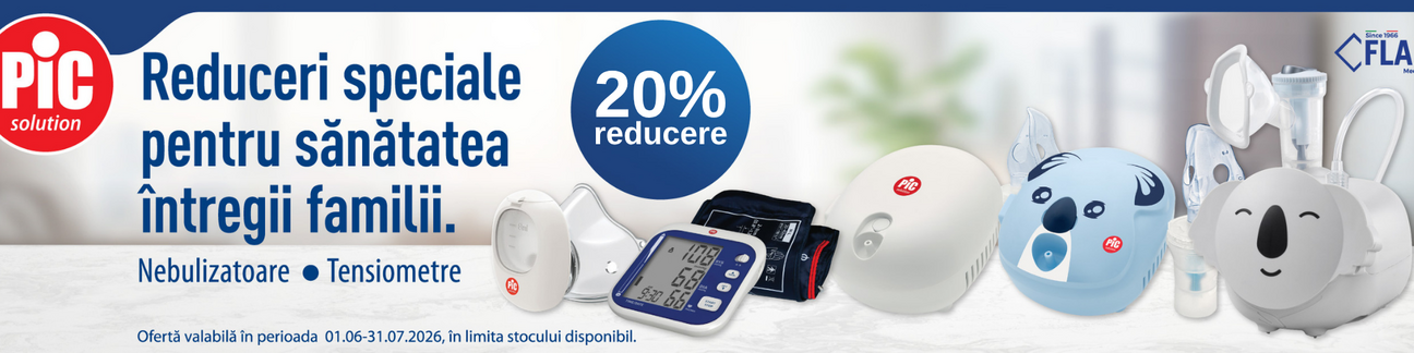 Promotie cu reducere de 20% la Pic Solution si Flaem Nuova