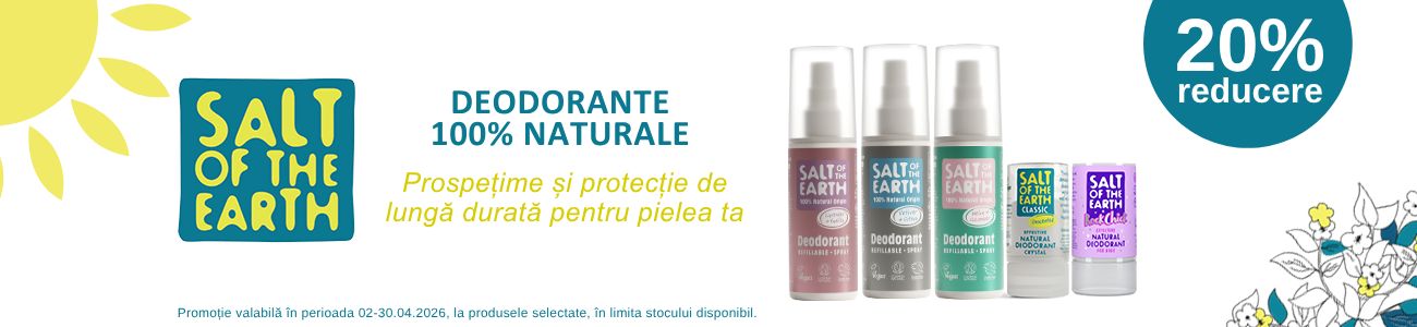 Promotie cu reducere de 20% la Salt of the Earth