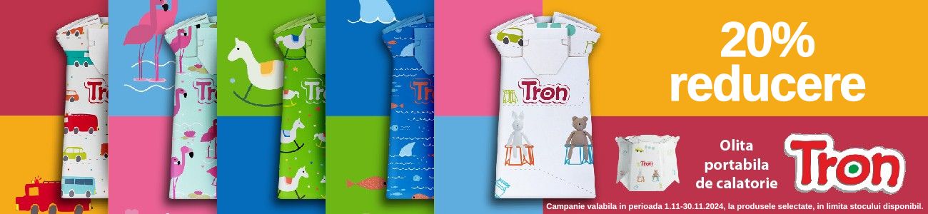 Promotie cu reducere de 20% la Tron