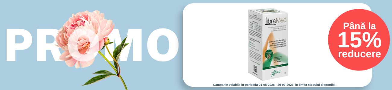 Promotie cu reducere de pana la 15% la Aboca