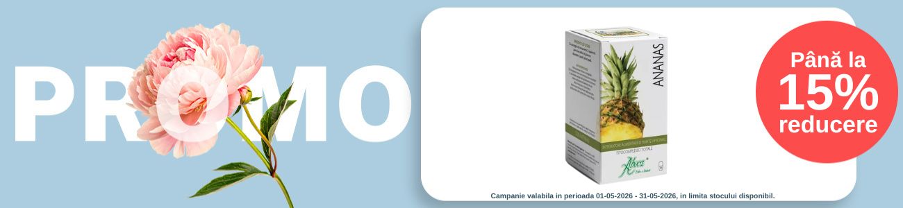 Promotie cu reducere de pana la 15% la Aboca