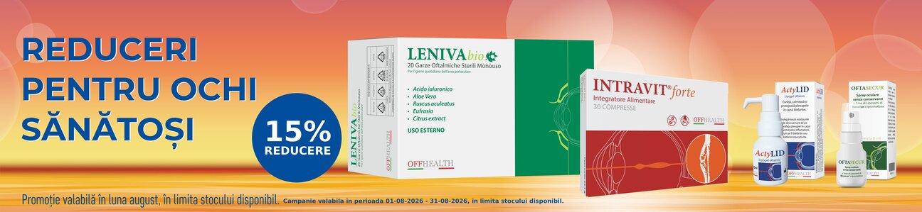 Promotie cu reducere de pana la 15% la OffHealth