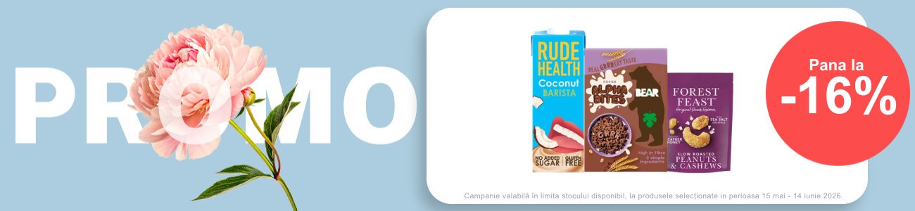 Promotie cu reducere de pana la 16% la Bear, Rude Health, Forest Fest