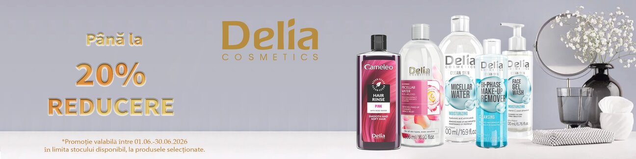 Promotie cu reducere de pana la 20% la Delia
