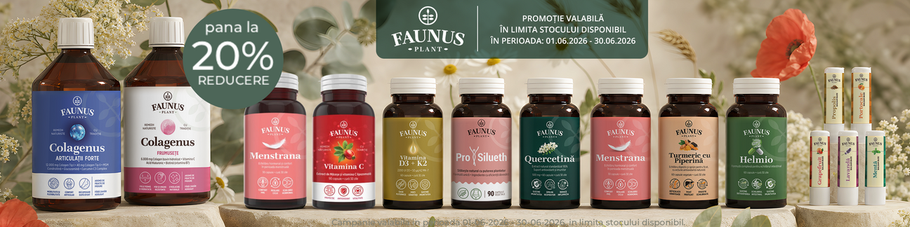 Promotie cu reducere de pana la 20% la Faunus