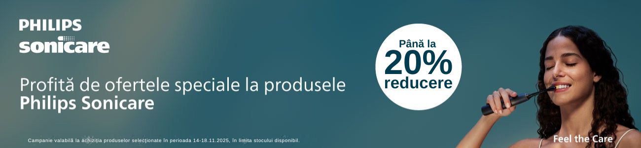 Promotie cu reducere de pana la 20% la Philips Sonicare