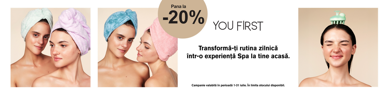 Promotie cu reducere de pana la 20% la You First