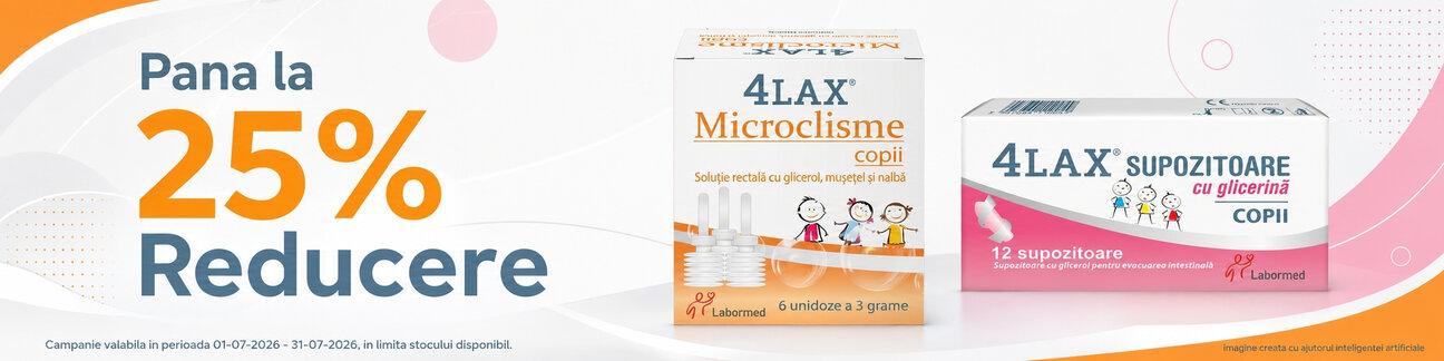 Promotie cu reducere de pana la 25% la 4Lax