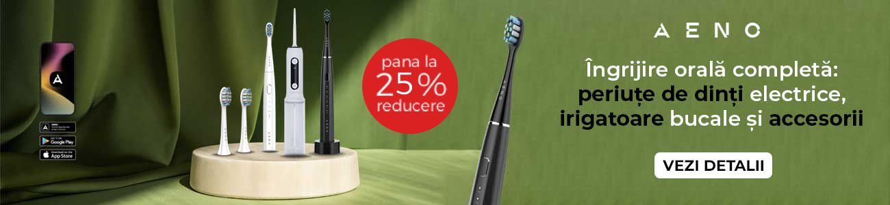 Promotie cu reducere de pana la 25% la Aeno