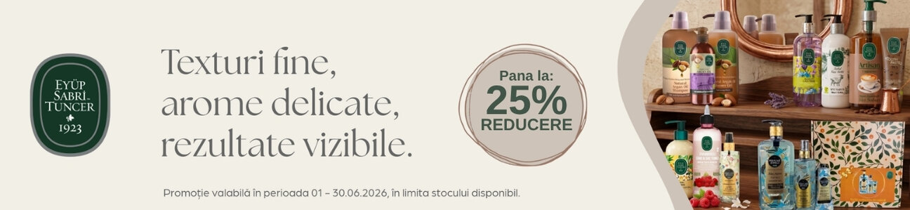 Promotie cu reducere de pana la 25% la Eyup