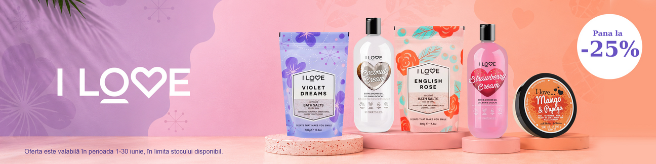 Promotie cu reducere de pana la 25% la I Love