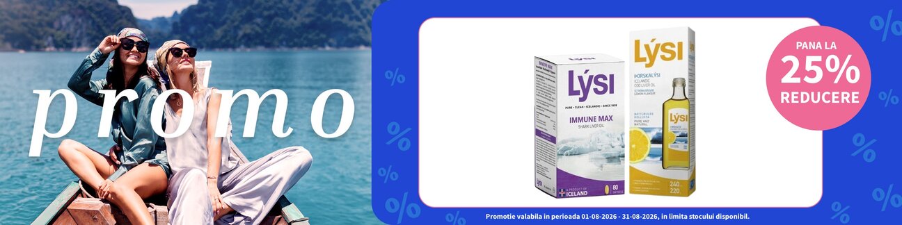 Promotie cu reducere de pana la 25% la Lysi