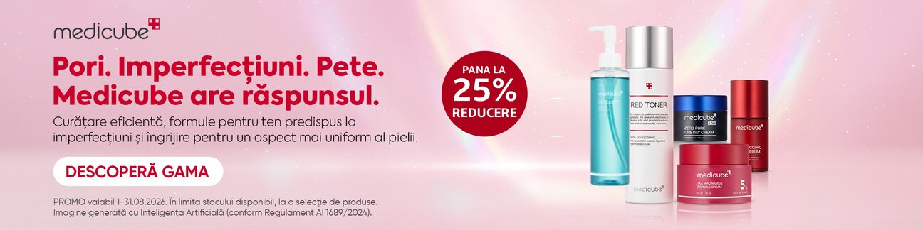 Promotie cu reducere de pana la 25% la Medicube